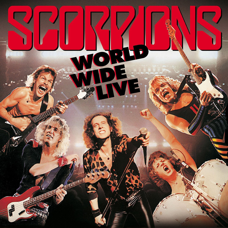 Sorpions World Wild Live CD-Cover