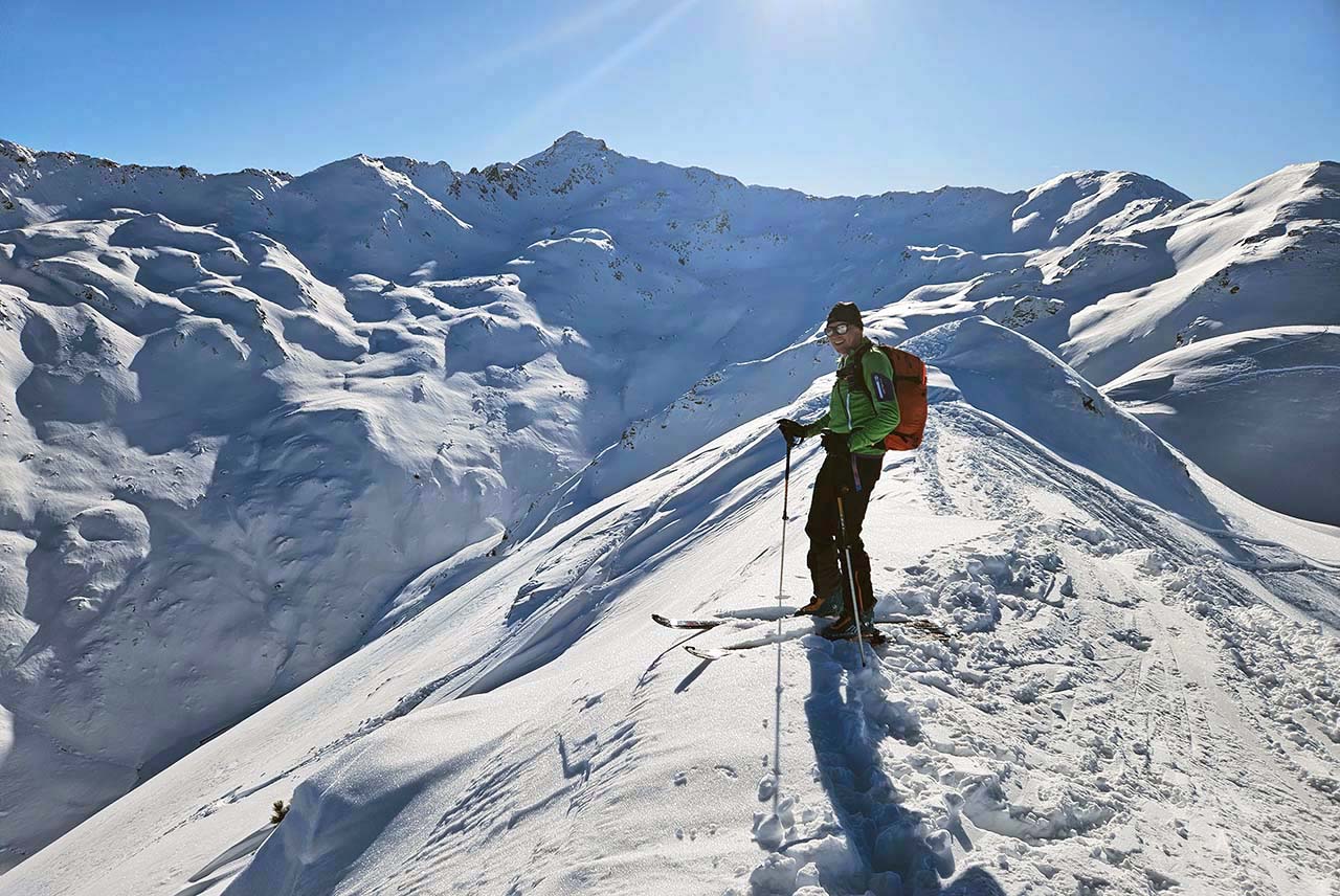 Skitour auf den Hohen Kopf in den Tuxer Alpen